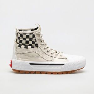 VANS SK8 Hi Gore-Tex MTE-3 Sneaker Checkerboard White Black High Top Platform